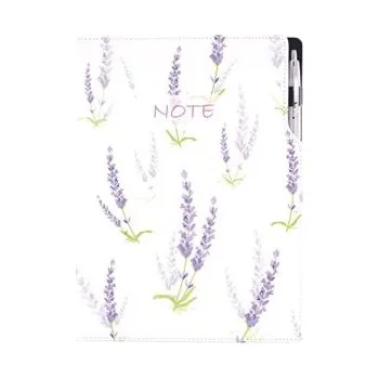 Notes - zápisník DESIGN A4 linkovaný - Levandule