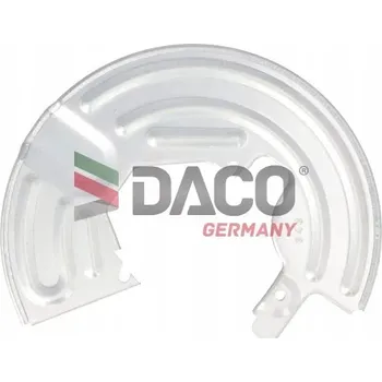 Posilovač řízení DACO 613008 Krycí plech brzdového kotouče, štít proti stříkající vodě