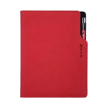Zápisník Notes - zápisník GEP B5 nelinkovaný - červená pastelová