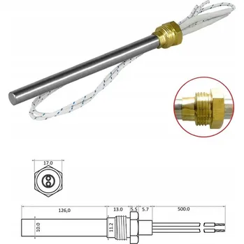 Zapalovač Ocelový zapalovač na pelety do krbu a kamen