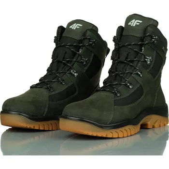 Pracovní oblečení PÁNSKÉ BOTY 4F TREKOVÉ ZIMNÍ KHAKI OBMH259 43S R-41