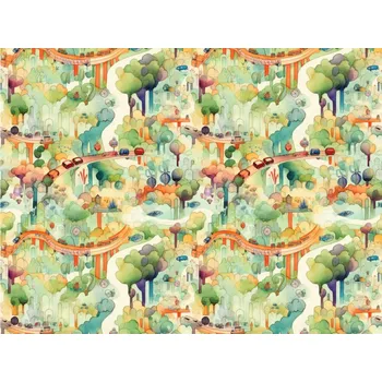 Přebalovací podložka Breberky Přebalovací podložka (PUL) - Výlet