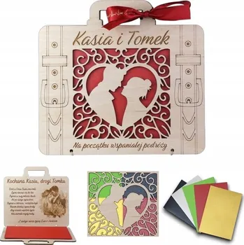 Obraz Přání ke Svatba, výročí, 18 x 16 cm