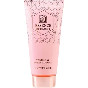 Koupelová kosmetika Essence of beauty sprchový gel v tubě vanilka a sladká mandle 200 ml