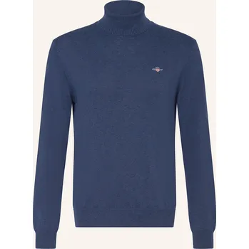 Pánský svetr Gant Pánský Svetr S Rolákem, tmavě modrá, M