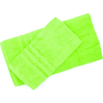 Pelíšek pro psa Pískací Potvůrky Ručník/osuška s výšivkou - zelená Barva výšivky: bílá, Velikost: Ručník 50 x 100 cm, Výšivka: Jméno