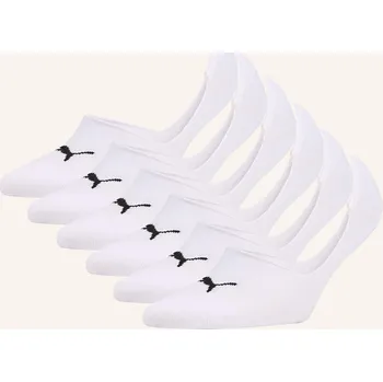Dámské punčochy Puma Sada 6 Párů Kotníkových Ponožek, bílá
