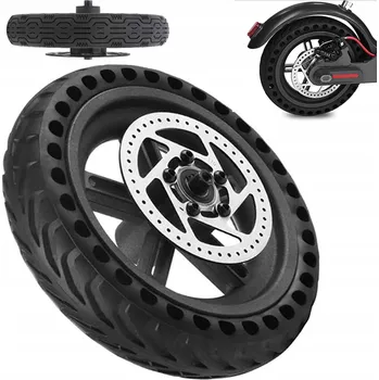 Příslušenství pro elektrokoloběžku ZADNÍ KOLO PRO KOLOBĚŽKU XIAOMI M365 8,5 PALCE PNEUMATIKA BEZDUŠOVÁ HONEYCOMB