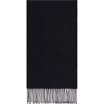 Boss Pánská Šála Naster, tmavě modrá / modrá, one size