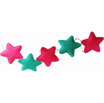 Vánoční dekorace Světelný řetěz Smukee 90 cm na baterie, vícebarevný