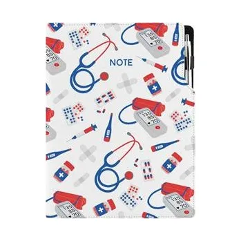 Notes - zápisník DESIGN A4 nelinkovaný - Doktor