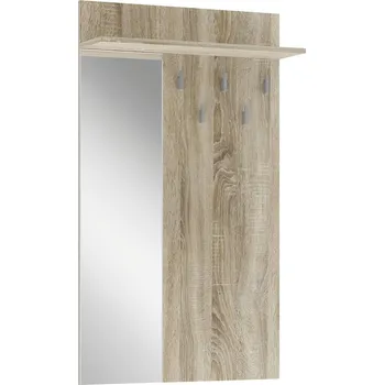 Věšák Věšák se zrcadlem Halmar LIMA PR-1 dub sonoma (1p=1szt)