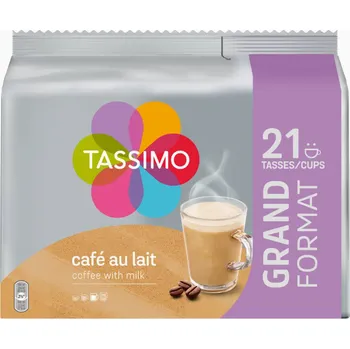 Jacobs Douwe Egberts Tassimo Café Au Lait GRAND Format 21 kusů