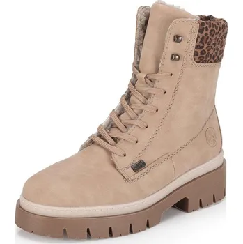 Dámské kozačky Dámská kotníková obuv RIEKER Z9430-60 béžová W5 41