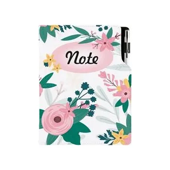 Zápisník Notes - zápisník DESIGN A5 nelinkovaný - Květiny