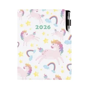 Diář Diář DESIGN týdenní B6 2026 - Unicorn