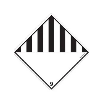 JINÉ NEBEZPEČNÉ LÁTKY A PŘEDMĚTY, plast 2 mm, 100x100 mm