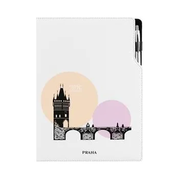 Diář Diář DESIGN týdenní A4 2026 - Praha