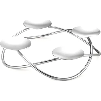 Věnec Adventní věnec Alloa (ø 33 cm), leštěná nerezová ocel - EDZARD