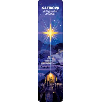 Doplněk ke knize Dobrá záložka 167 - SAFÍROVÁ betlémská obloha