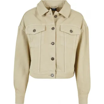 Dámská větrovka Dámská budna Urban Classics Oversized Colored Denim - světlá M