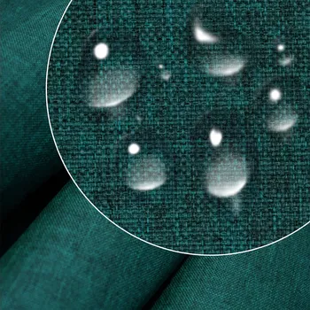 Oxford Látka 1M Imitace Lnu Basic Voděodolná Velkoobchod Zelená Barva