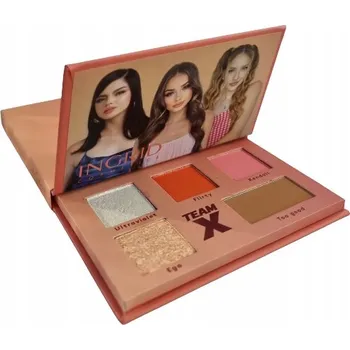 Přípravek na oči Ingrid Team X Flirty 6 g paletka očních stínů