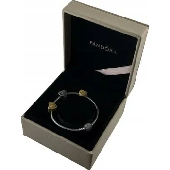 Náramek Kožená šperkovnice na náramky Pandora, krabička