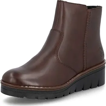 Dámská obuv Dámská kotníková obuv RIEKER X9165-27 hnědá W5 39