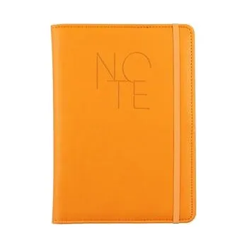 Zápisník Notes - zápisník POLY A5 nelinkovaný - oranžová