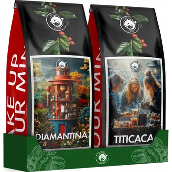 Káva zrnková Arabica Blue Orca Coffee Diamantina & Titicaca 2000 g