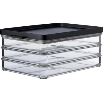 Box na potraviny OMNIA 1,5 l, severská černá, plast, Mepal