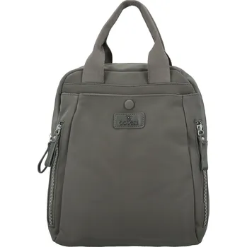 Trendy dámský textilní batoh Coveri Tyril, šedý