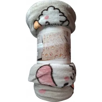 Prostěradlo Deka Smukee 150 x 170 cm šedá