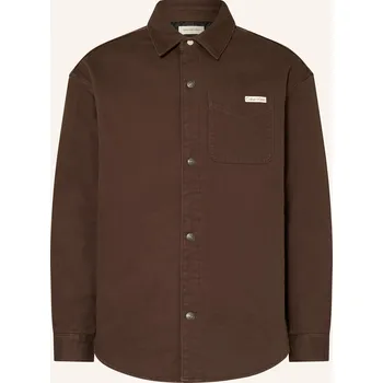 Pánské džíny Calvin Klein Jeans Pánská Bunda, tmavě hnědá, 48