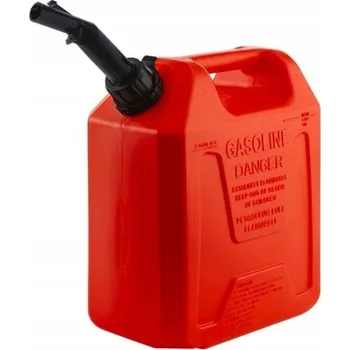 Kanystr KANISTR NA PALIVO OLEJ NAFTU 5L S AUTOMATICKÝM VENTILEM A NÁLEVKOU, ATEST ON PB