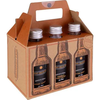 Kosmetická sada Accentra Men´s Collection Dárková sada šesti lahví piva 300 ml