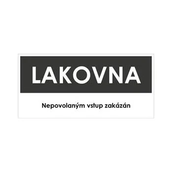 LAKOVNA, šedá, plast 2 mm 190x90 mm