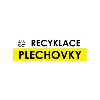 RECYKLACE - PLECHOVKY, plast 2 mm, 290x100 mm