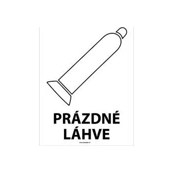PRÁZDNÉ LÁHVE, plast 2 mm, A5
