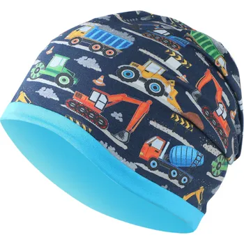Čepice Chlapecká čepice Stavební stroje CF5625 Kugo