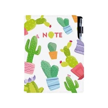 Zápisník Notes - zápisník DESIGN A5 čtverečkovaný - Kaktus