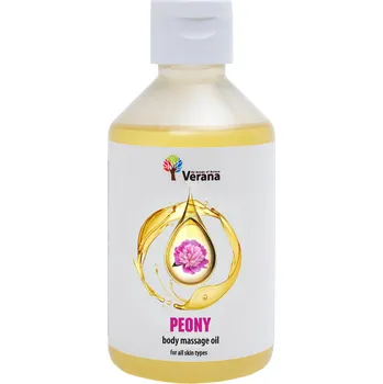 Tělový olej Verana masážní olej Pivoňka 250ml