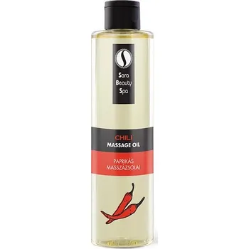 Masážní přípravek Sara Beauty Spa masážní olej Chili 250ml