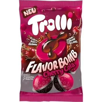 Cukrovinka Trolli Flavor Bomb Cherry Cola 75g