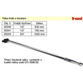 Sada nářadí Páka trhák s kloubem 3/4" délka 630mm 100-01378 Kg NÁŘADÍ Sklad2 100-01378 ( Kg NÁŘADÍ Sklad2 100-01378)