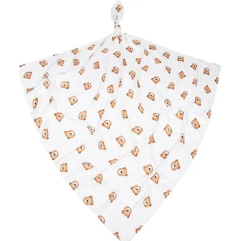 Luxusní osuška, plenka 110x110cm, bambusová, Medvídek