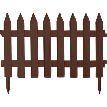 Plot Zahradní plastový plot 3,2 m, výška 35 cm - GARDEN CLASSIC (Barva: Hnědá) 1.200 Kg HOBY Sklad3 IPLSU-R222 (1.200 Kg HOBY Sklad3 IPLSU-R222)