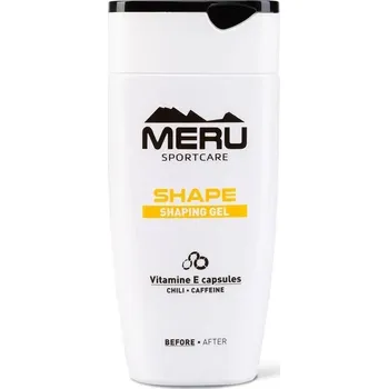 Tělový krém Meru Shape tvarující gel Chili a Kofein 150ml