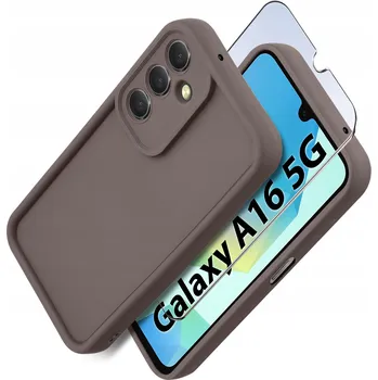 Pouzdro na mobilní telefon Zadní Kryt KrainaGSM pro Samsung, Galaxy A16 5G hnědý